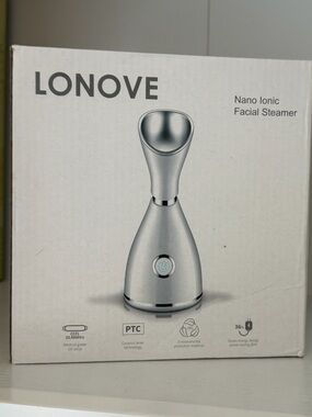 Brand NEW - Silver Nano Ionic Facial Steamer